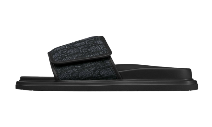 Ciabatte Sandalo Aqua Jacquard Oblique nero originali su DripMilan | Sneaker Autentiche