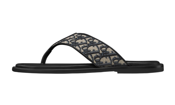 Ciabatte Sandalo infradito Alias Jacquard Oblique beige e nero originali su DripMilan | Sneaker Autentiche