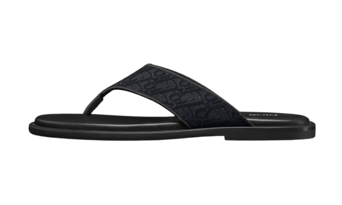 Ciabatte Sandalo infradito Alias Jacquard Oblique nero originali su DripMilan | Sneaker Autentiche