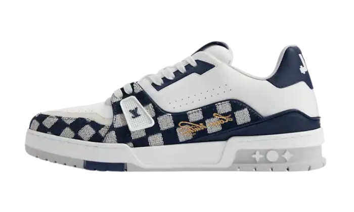 Louis Vuitton Sneakers LV Bianche/Blu originali su DripMilan | Sneaker Autentiche