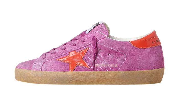 Golden Goose Super-Star Fucsia Con Dettagli Arancio Fluo originali su DripMilan | Sneaker Autentiche
