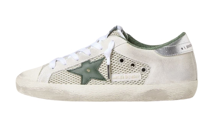 Golden Goose Super-Star LTD in pelle scamosciata bianca originali su DripMilan | Sneaker Autentiche