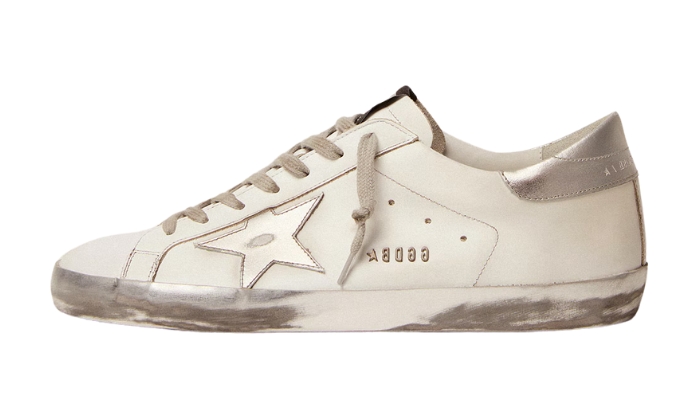 Golden Goose Super-Star with laminated star and heel tab originali su DripMilan | Sneaker Autentiche