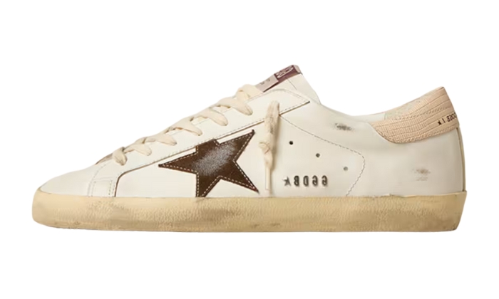 Golden Goose Super-Star with pink heel tab originali su DripMilan | Sneaker Autentiche
