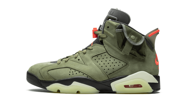Air Jordan Travis Scott Medium Olive originali su DripMilan | Sneaker Autentiche