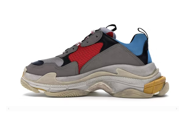 Balenciaga Triple S Grey Red Blue originali su DripMilan | Sneaker Autentiche