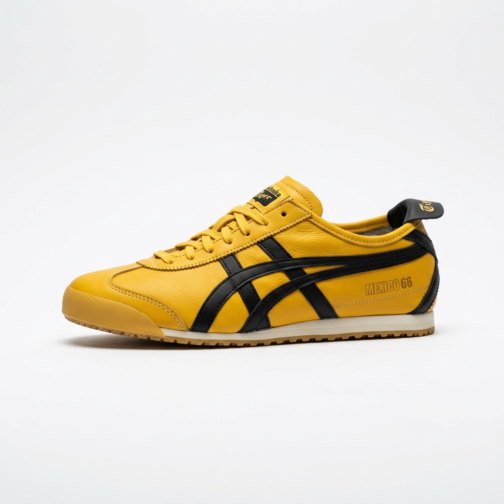 Onitsuka Tiger Onitsuka Tiger Mexico 66 Yellow Black originali su DripMilan | Sneaker Autentiche